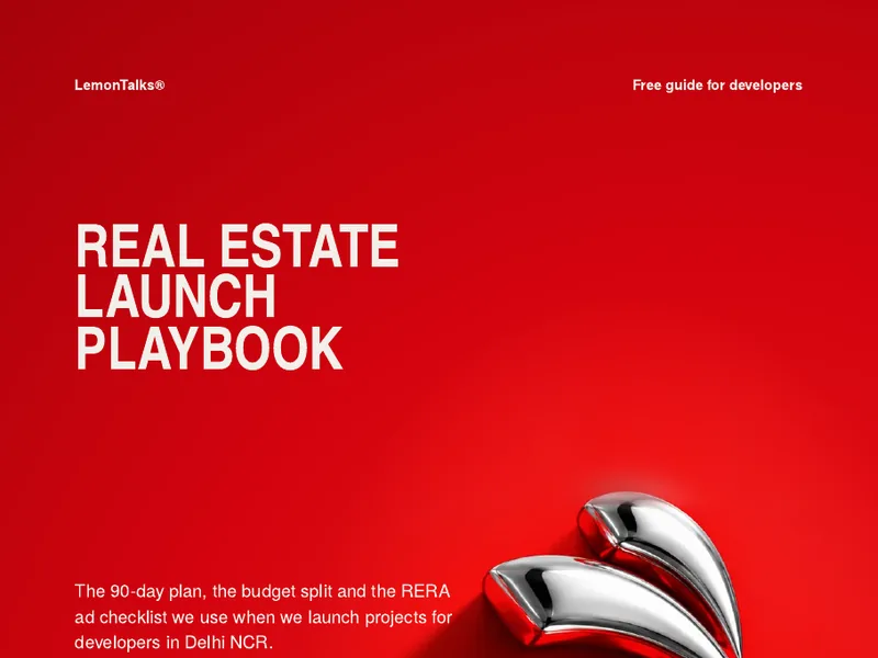 Real Estate Launch Playbook cover